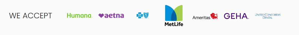 Accepted insurance plans: Humana, Aetna, Blue Cross Blue Shield, MetLife, Ameritas, GEHA and United Concordia Dental